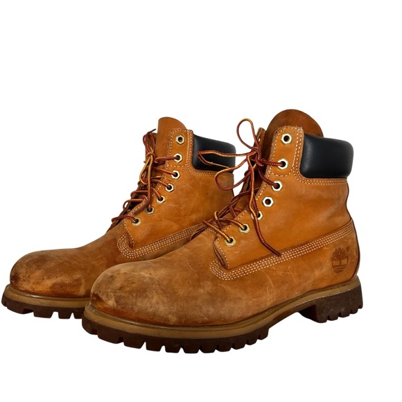 Timberland Men’s 10061 Classic Premium Wheat Waterproof 6” Lug Sole Boot… - Picture 1 of 10